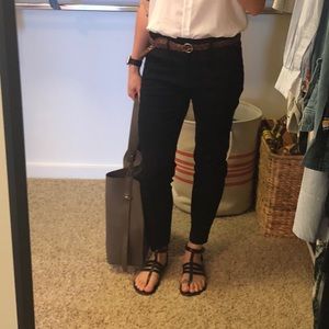 G-Star Raw black chinos